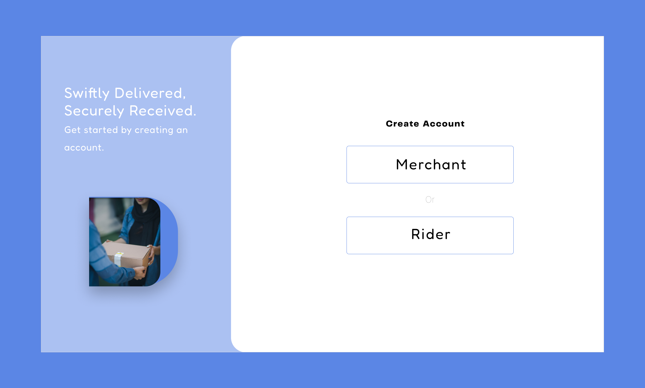 Merchant panel