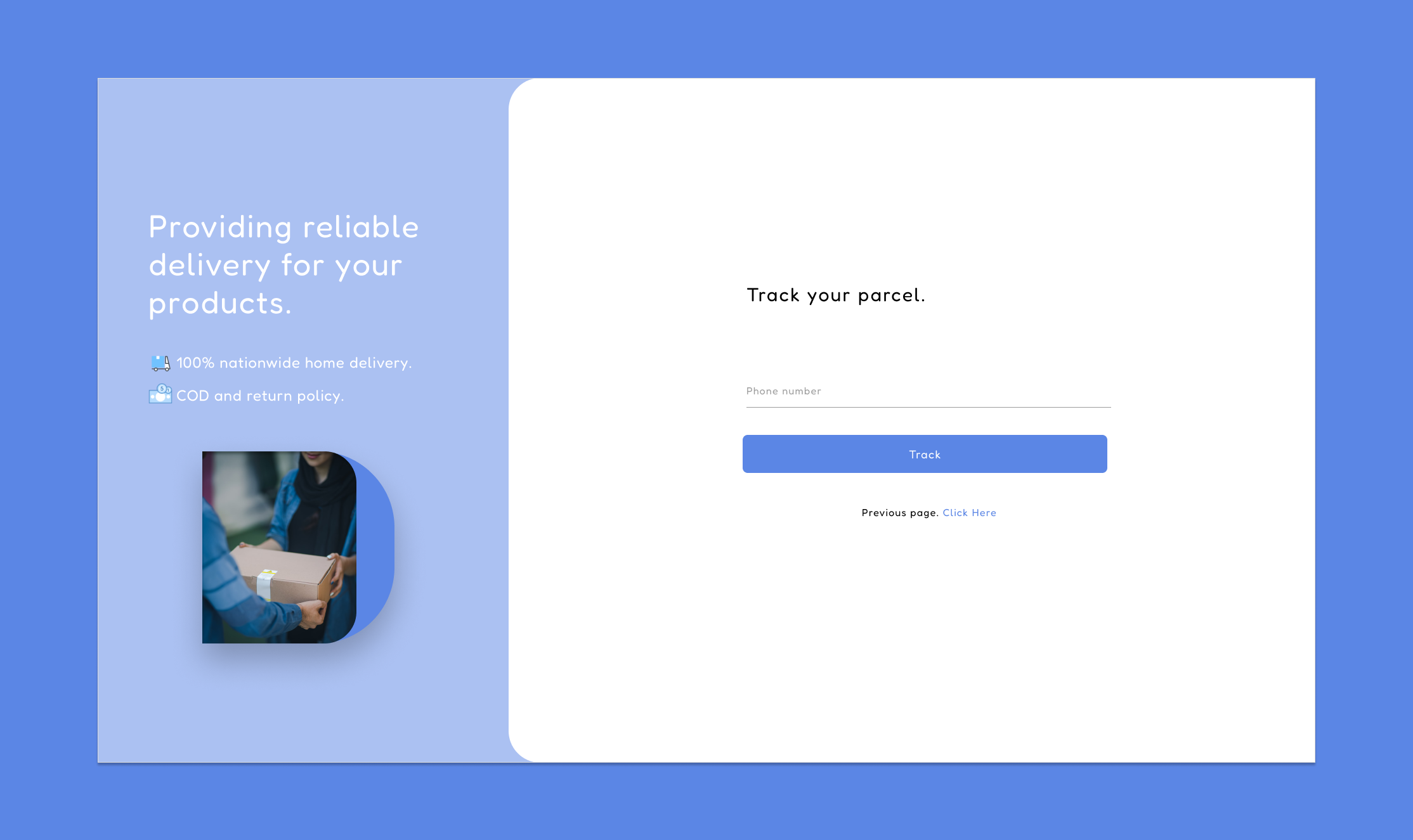 Admin panel
